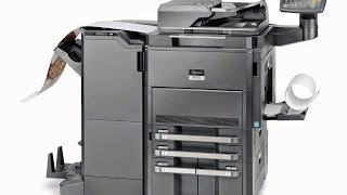 طريقة تشغيل كيوسيرا الوان بالكامل واستخدامتها ومكوناتها kyocera TASKalfa 6550ci 5550ci شركة ايمدج [upl. by Burtie]