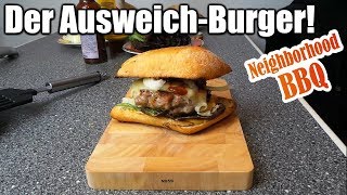 Der Ausweich Burger Mit Neighborhood BBQ [upl. by Eilyah528]