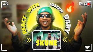 JOSEPHDARY REACTS TO HIS SONG SKUNE [upl. by Marx]