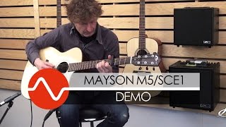 Mayson M5SCE1 Smart Concept guitar DEMO [upl. by Korman]