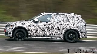 2016 BMW X1 F48 spied testing on the Nürburgring [upl. by Dirfliw929]