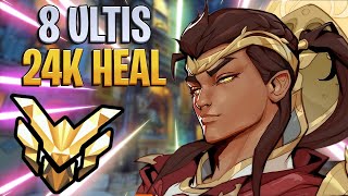 LIFEWEAVER É O NOVO META  24K HEAL E 8 ULTIS  OVERWATCH 2 GAMEPLAY ft FEARnando [upl. by Shawn182]