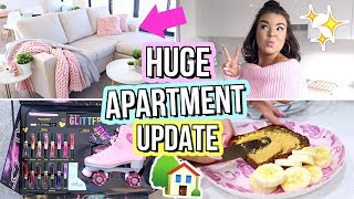 New Furniture Birthdays amp DISLOCATING MY KNEE Moving Vlog 3 [upl. by Aneekas]