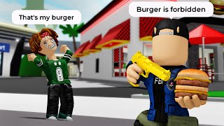 NO BURGER ❌🍔 ROBLOX Brookhaven 🏡RP  FUNNY MOMENTS [upl. by Oiznun366]