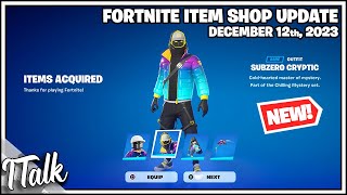 NEW SUBZERO CRYPTIC SET Fortnite Item Shop December 12th 2023 Fortnite Battle Royale [upl. by Myers]