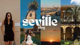 SEVILLE VLOG 🇪🇸 CITY BREAK IN SEVILLA SPAIN  couple trip  tapas best coffee spots travel guide [upl. by Nichol]