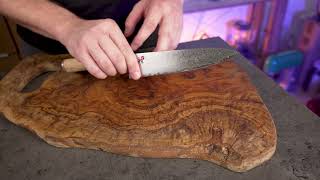 Olive Wood Cutting Board Review [upl. by Anatlus802]