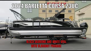 2024 Barletta Corsa 23uc  Black Diamond and White Opal with Blackout Package [upl. by Riess966]