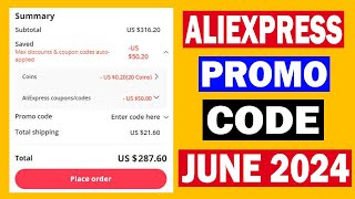 AliExpress Promo Code 2024  June New AliExpress Promo Code For Discount [upl. by Rowena]