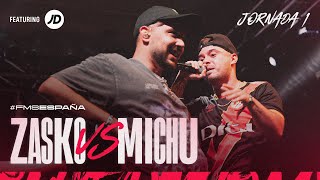 ZASKO vs MICHU  FMSESPAÑA 2024  Jornada 1 Temporada 7  Urban Roosters [upl. by Rodablas]