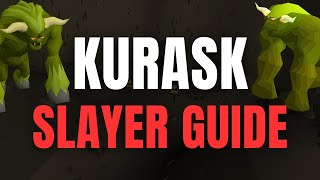 OSRS Kurask Slayer Guide  Easy AFK Profit Underrated [upl. by Jala]