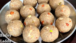 Barley Laddu  High In Fiber amp Protein Rich Laddu  Barley Peanut Laddu  Barley Recipes  Barley [upl. by Sunderland]