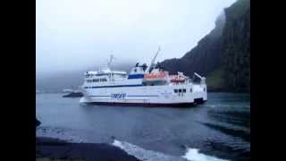 Eimskip Ferry Landeyjahöfn to Heimaey Icelands Westman Islands [upl. by Thorlie706]