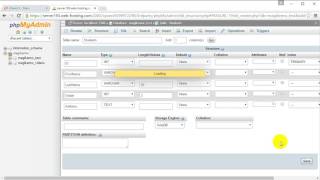 phpMyAdmin MySQL database  How to create table insert data set up foreign key [upl. by Bork]