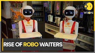 Are robot waiters the future of the restaurant industry  WION [upl. by Veedis987]