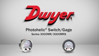 Photohelic® SwitchGage Series 3000MR amp 3000MRS [upl. by Jase]