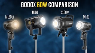 Ultimate 60w Light Showdown \\ All Godox 60w lights [upl. by Tannen]