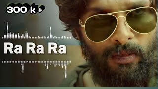 Ra Ra Ra Pushpa Ringtone BGM  Pushpa Movie Ringtone Download [upl. by Initirb]