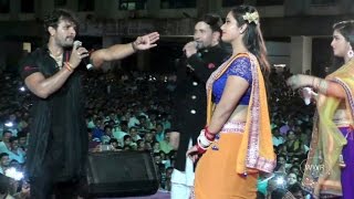 Khesari Lal Yadav Kajal Raghwani Dinesh Lal Yadav amp Aamrpali dubey  Perfomance At Borivali [upl. by Enened]