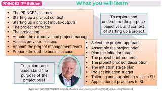 PRINCE2 7th Edition Module 4  Connecting With the PRINCE2 Starting Up A Project Process [upl. by Eidualc574]