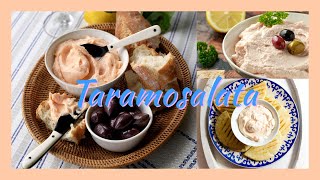 Best Taramosalata  Greek Carp Roe Dip or Spread [upl. by Nivel]