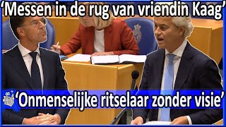 Geert Wilders v Onmenselijke ritselaar zonder visie Mark Rutte  Eindverslag Hamer Tweede Kamer [upl. by Ailil]