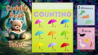 🧸📒Learn How to Count from 110 READ ALOUD Stories for Kids Early Learners Counting Toddler Book [upl. by Uos373]