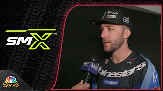 Eli Tomac opens up about Supercross return riding with Haiden Deegan  Motorsports on NBC [upl. by Llenahc458]