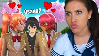 Wir VERKUPPELN Osana mit dem größten Nerd der Schule Yandere Simulator [upl. by Acinomaj]