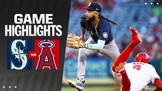 Mariners vs Angels Game Highlights 83024  MLB Highlights [upl. by Terti]