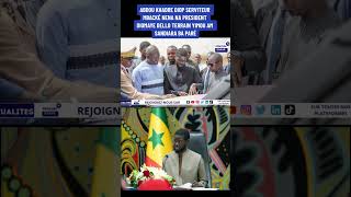 ABDOU KHADRE DIOP SERVITEUR MBACKÉ NENA NA PRESIDENT DIOMAYE DELLO TERRAIN YIMOU AM SANDIARA BA PARÉ [upl. by Adlei889]