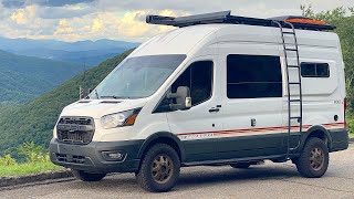 Ultimate AWD Ford Transit Camper Van WalkThrough  Storyteller Overland MODE LT [upl. by Sergeant]