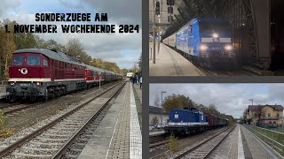 Sonderzüge am 1 November Wochenende 2024 [upl. by Cimah]