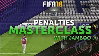 HOW TO TAKE PENALTIES IN FIFA 18 [upl. by Lentha855]