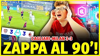 CLAMOROSO CLAMOROSO 33 AL 90ESIMO CAGLIARIMILAN 33 • CHE GOL HA FATTO ZAPPA [upl. by Irodim203]