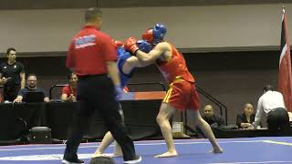 14th Pan American Wushu Championships Sanda  Brazil vs USA [upl. by Ofilia]