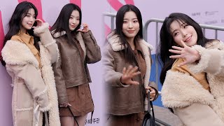 프로미스나인 백지헌 amp 이새롬 직캠 fromis9 JIHEON amp SAEROM  서울패션위크 2024 FW｜240203 [upl. by Pinkham901]