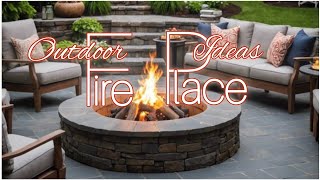 70 Beautiful outdoor fireplace design ideas  Outdoor fire pit ideas for the gardenbackyardpatio [upl. by Mairhpe825]