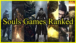 Souls Games Ranked Worst To Best [upl. by Liuka]