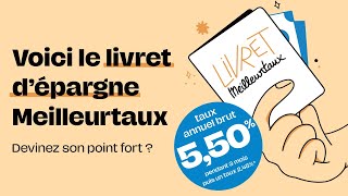 Super Livret dépargne Meilleurtaux  550 pendant 3 mois [upl. by Jerri]