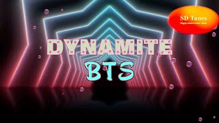 BTS  Dynamite lyric video [upl. by Bremer291]