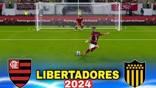 Flamengo x Peñarol Libertadores 2024 [upl. by Ettedo]