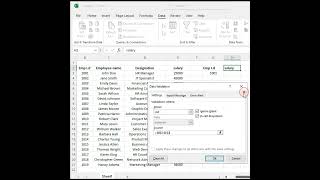 Add Drop down list in your data microsoftoffice exceltech exceltips [upl. by Ahsemrak401]