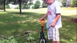 WORX JawSaw electric limbing and trimming chainsaw  Review [upl. by Neyrb]