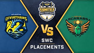 SWC Placements Day 4 Group A amp B Finals LEVIATHANS VS SOLAR SCARABS [upl. by Howland637]