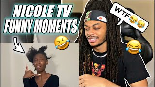 NICOLE TV FUNNY MOMENTS  REACTION [upl. by Kilby]