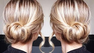 Chignon Chic Facile  Astuce avec une tresse  AngeliaHair [upl. by Zurheide]