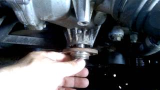 Range Rover 2005 44 BMW Water pump [upl. by Haimes95]