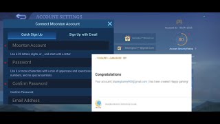 How to Connect to Moonton Account  Mobile Legends Bang Bang [upl. by Anitsim534]
