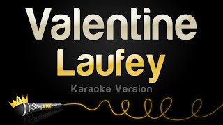 Laufey  Valentine Karaoke Version [upl. by Sig73]